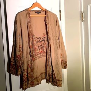 Citron silk gorgeous top